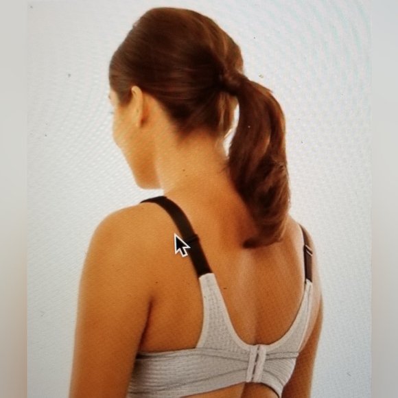 NWOT GLAMORISE DOUBLE LAYER CUSTOM CONTROL SPORTS BRA - Picture 2 of 13